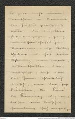 Nachlass Franz Steindachner, Brief von Höhnel an Franz Steindachner (07.11.1905), Inv.Nr. 230.03, Seite 8
